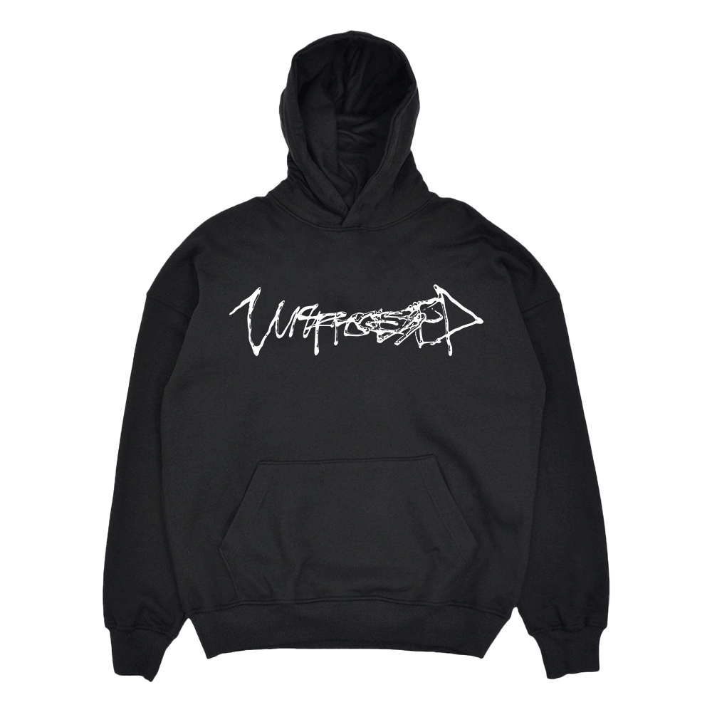 Unprocessed Logo Hoodie - Black