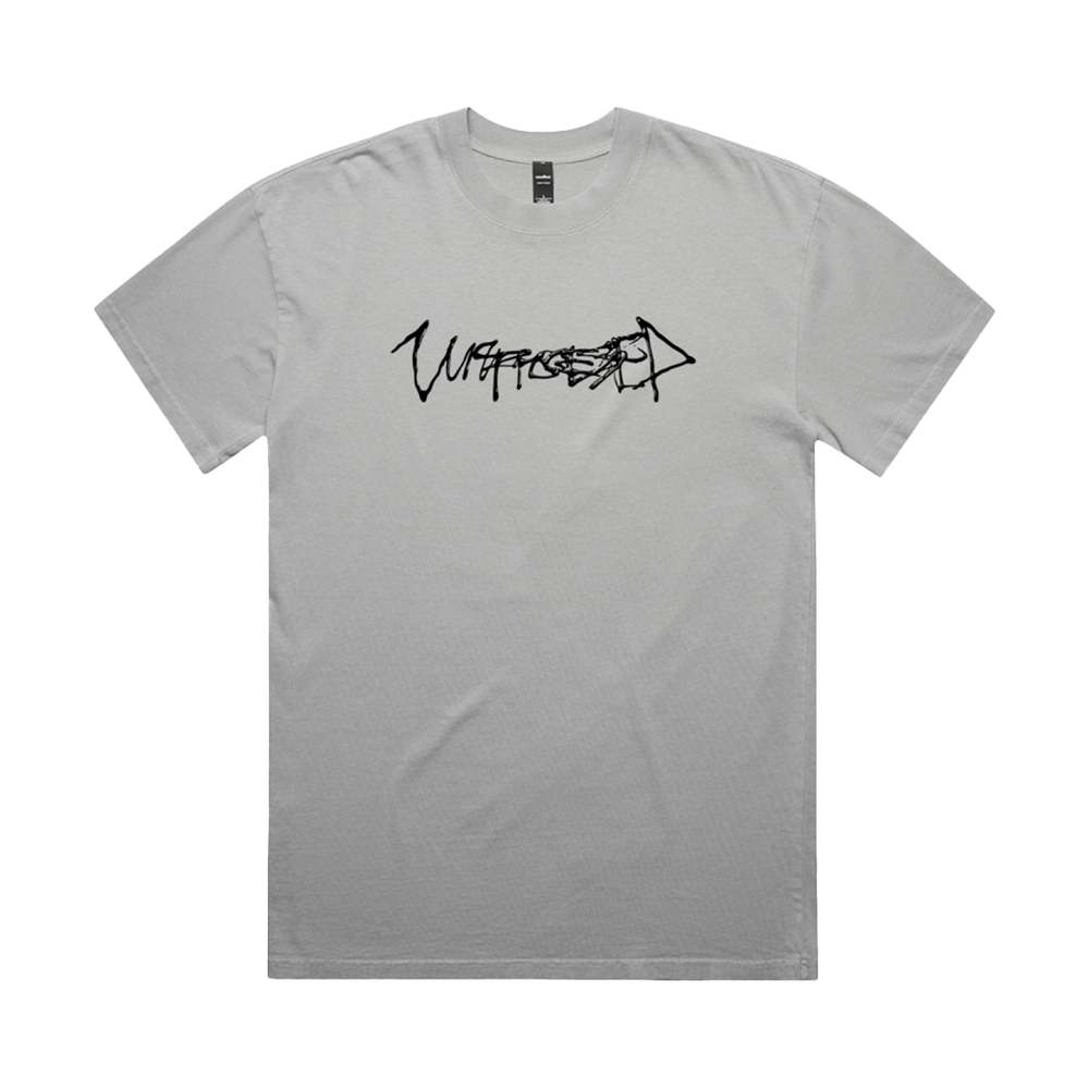 Angel Bat Tee - Faded Storm