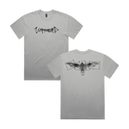 Angel Bat Tee - Faded Storm