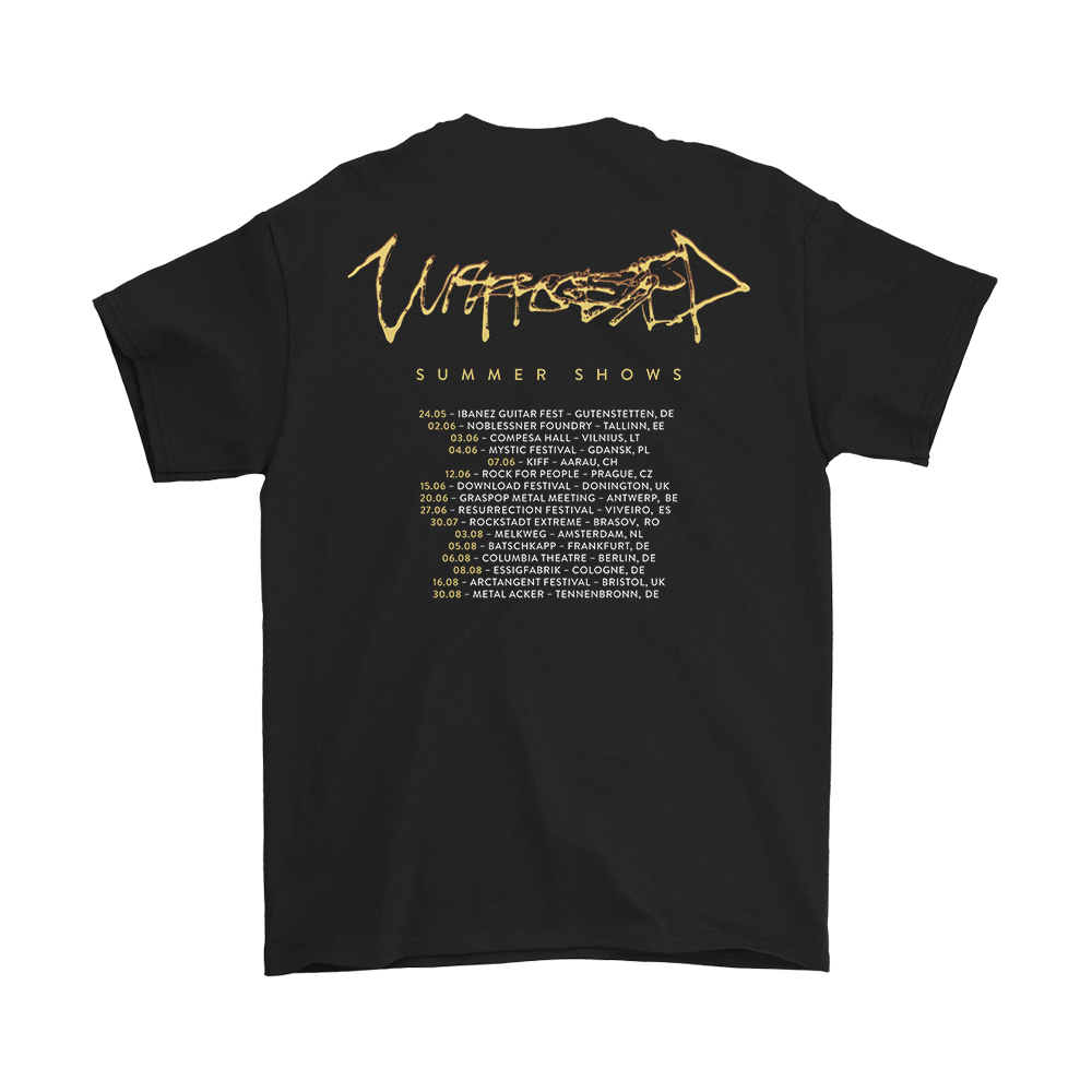 Summer Shows 2025 Tee - Black